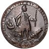Image 1 : Great Britain, copper alloy Admiral Vernon medal, 1739, Vernon with ship and cannon / Porto Bello, e