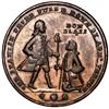 Image 1 : Great Britain, copper alloy Admiral Vernon medal, 1739, Vernon and Lezo / Porto Bello, ex-Adams.