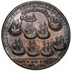 Image 2 : Great Britain, copper alloy Admiral Vernon medal, 1739, Vernon and Lezo / Porto Bello, ex-Adams.