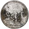 Image 1 : Great Britain, cast silvered copper alloy Admiral Vernon medal, 1739, Vernon, Lezo and Brown / Porto