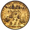 Image 2 : Great Britain, medium-sized gilt copper alloy Admiral Vernon medal, 1741, Vernon / Cartagena, ex-Ada