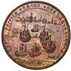 Image 2 : Great Britain, copper alloy Admiral Vernon medal, 1741, Vernon and Lezo / Cartagena, ex-Adams, ex-Ch