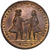 Image 1 : Great Britain, copper alloy Admiral Vernon medal, 1741, Vernon and Ogle / Cartagena, ex-Adams.