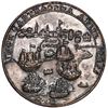 Image 2 : Great Britain, copper alloy Admiral Vernon medal, 1741, Vernon and Ogle / Cartagena, ex-Adams.