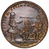 Image 1 : Great Britain, copper alloy Admiral Vernon medal, 1741, Vernon, Lezo and Ogle / Cartagena, ex-Adams.