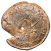 Image 1 : Great Britain, uniface tin alloy Admiral Vernon medal (button), (ca. 1739), Vernon alone, extremely 