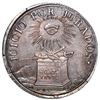 Image 2 : Guatemala (Central American Republic), silver 2R-sized medal, 1837, "trial by jury."