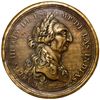 Image 1 : Mexico City, Mexico, brass uniface "cliche" (trial strike) of a large medal, Charles III, no date, e