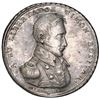Image 2 : Peru, silver military decoration with wreath suspender, dated 1824, Bolivar / Ayacucho, by Atanasio 