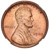 Image 1 : USA (Philadelphia mint), copper 1 cent, 1909 VDB, NGC MS 64 Red.