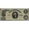 Image 1 : New Haven, Connecticut, Elm City Bank, $1, Oct. 20, 1855, serial 9228, extremely rare.