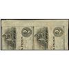 Image 2 : Baton Rouge, Louisiana, State of Louisiana, $2, 24-2-1862, low serial 97, printed on Bank of Texas r