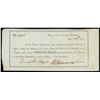 Image 1 : Austin, Republic of Texas, Treasury Department, $25 Texas Navy warrant, April 23, 1841, serial 1118,