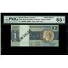 Image 1 : Brazil, Banco Central do Brasil, specimen 1 cruzeiro, no date (1970), MODELO 002462 perforation, PMG