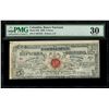 Image 1 : Bogota, Colombia, Banco Nacional, 5 pesos, 28-10-1899, series E, serial 897233, PMG VF 30.