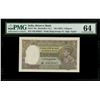 Image 1 : India (British), Reserve Bank, 5 rupees, no date (1937), George VI, serial J/33 640247, PMG Choice U