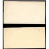 Image 2 : Paraguay, Republica del Paraguay, front and back 50 pesos proofs on cardstock, 18-11-1899, rare.