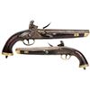 Image 1 : European flintlock sea-service pistol, ca. 1800.
