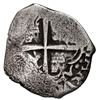 Image 2 : Lima, Peru, cob 1 real, 1659 V, "Star of Lima," date as "159."