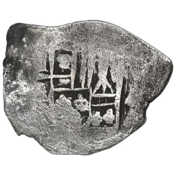 Mexico City, Mexico, cob 4 reales, Philip V, assayer not visible.