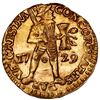 Image 1 : Utrecht, United Netherlands, gold ducat, 1729, NGC MS 61 / Vliegenthart (Shipwreck Label).