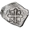 Image 2 : Mexico City, Mexico, cob 8 reales, Philip V, date not visible, assayer F.