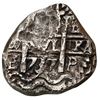 Image 1 : Potosi, Bolivia, cob 2 reales, 1737 E, ex-Pat Johnson.