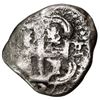 Image 2 : Potosi, Bolivia, cob 2 reales, 1737 E, ex-Pat Johnson.