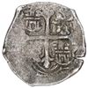 Image 2 : Mexico City, Mexico, cob 4 reales, Philip IV, assayer D (ca. 1632), with 8R-sized castles and lions.
