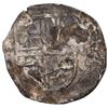 Image 1 : Mexico City, Mexico, cob 2 reales, Philip III, assayer F, rare variety with three 1/2R-sized castles