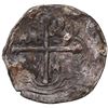 Image 2 : Mexico City, Mexico, cob 2 reales, Philip III, assayer F, rare variety with three 1/2R-sized castles