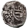 Image 1 : Potosi, Bolivia, cob 2 reales, (1649) O/Z, undotted O, early castles, rare, ex-Mastalir (Plate Coin)