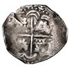 Image 2 : Potosi, Bolivia, cob 2 reales, (1649) O/Z, undotted O, early castles, rare, ex-Mastalir (Plate Coin)