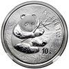 Image 1 : China (People's Republic), silver 10 yuan Panda, 2000, frosted ring, NGC MS 69, ex-Gansu.