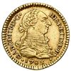 Image 1 : Popayan, Colombia, gold bust 1 escudo, Charles III, 1783 SF.