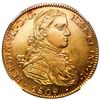 Image 1 : Mexico City, Mexico, gold bust 8 escudos, Ferdinand VII transitional ("armored bust"), 1809 HJ, NGC 