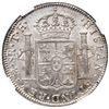 Image 2 : Mexico City, Mexico, bust 8 reales, Charles IV, 1808 TH, NGC MS 61.