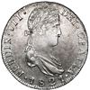 Image 1 : Zacatecas, Mexico, bust 8 reales, Ferdinand VII, 1821 RG.