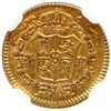 Image 2 : Madrid, Spain, gold bust 1/2 escudo, Charles III, 1783 JD, NGC XF 45.