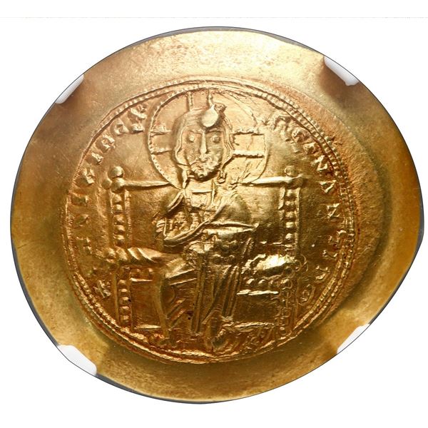 Byzantine Empire, AV histamenon nomisma, Constantine X, 1059-1067 AD, Constantinople mint, NGC AU.