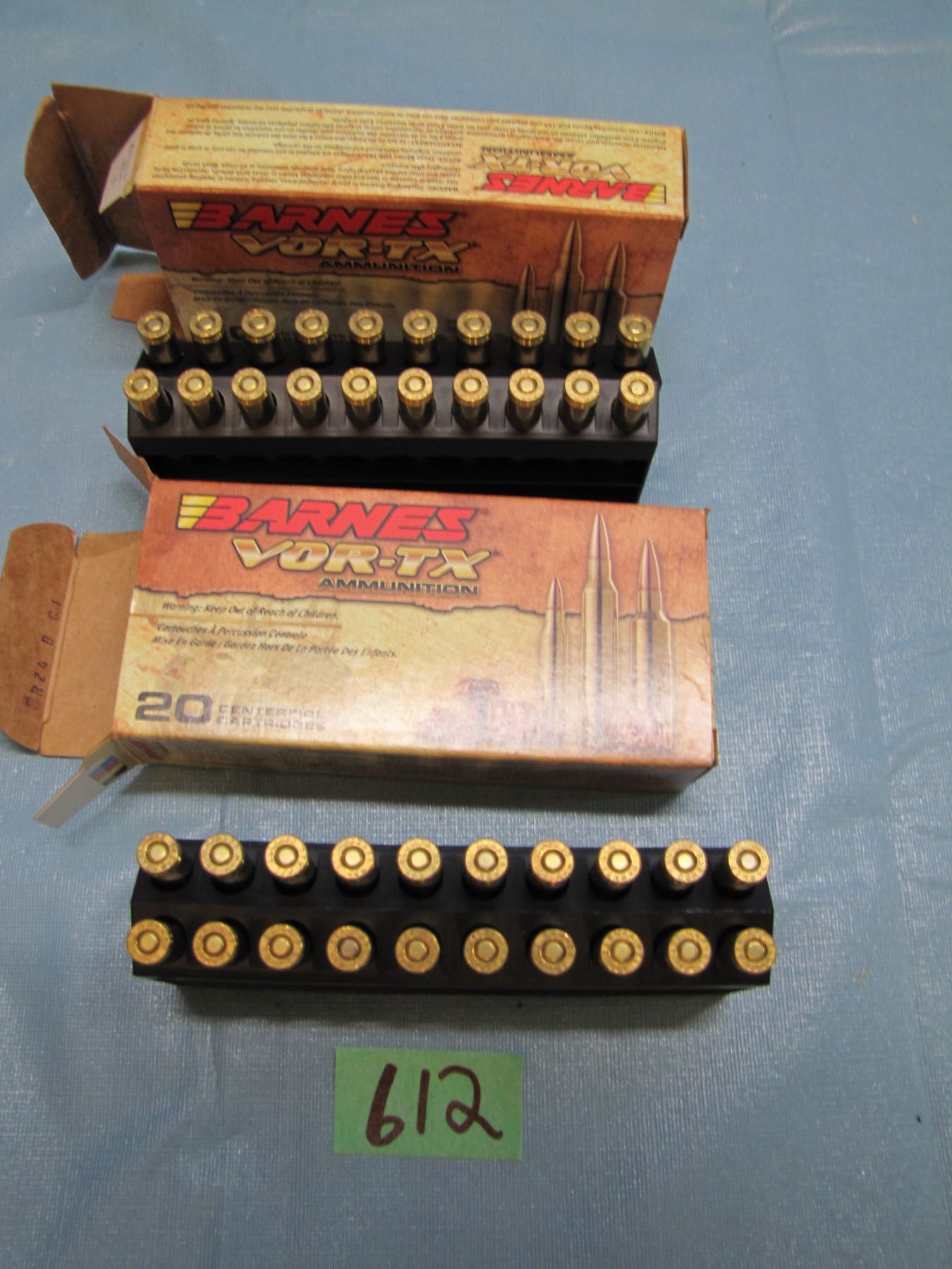 Barnes Vortex Expanded 2 boxes of factory Barnes vortex ammunition 223 Remington - 55 grain ...