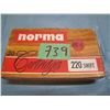 Image 1 : Norma 220 Swift  once-fired brass, 20 count