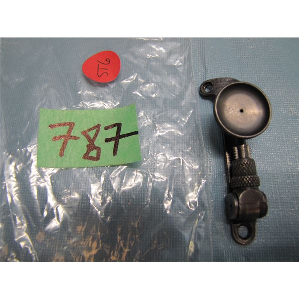 Marbles original tang sight marked R7 for Remington model 12 rifle