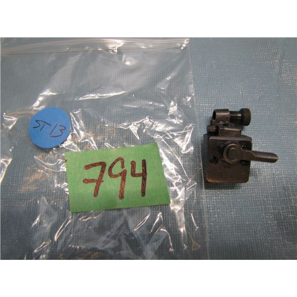 Lyman model 42 receiver sight marked 42SW for Winchester models 60, 68 and 72