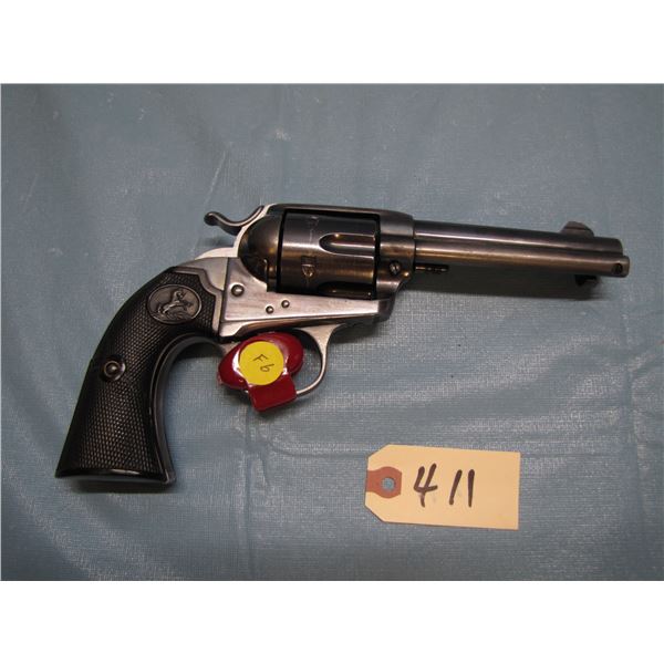 RESTRICTED:  Colt Bisley 38-40 single action revolver, functions as designed, 4 3/4" barrel, very go