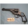 Image 16 : RESTRICTED:  Webley mark VI revolver frame ; caliber 455 ;  6" barrel, restricted