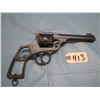 Image 1 : RESTRICTED:  Webley mark VI revolver frame ; caliber 455 ;  6" barrel, restricted