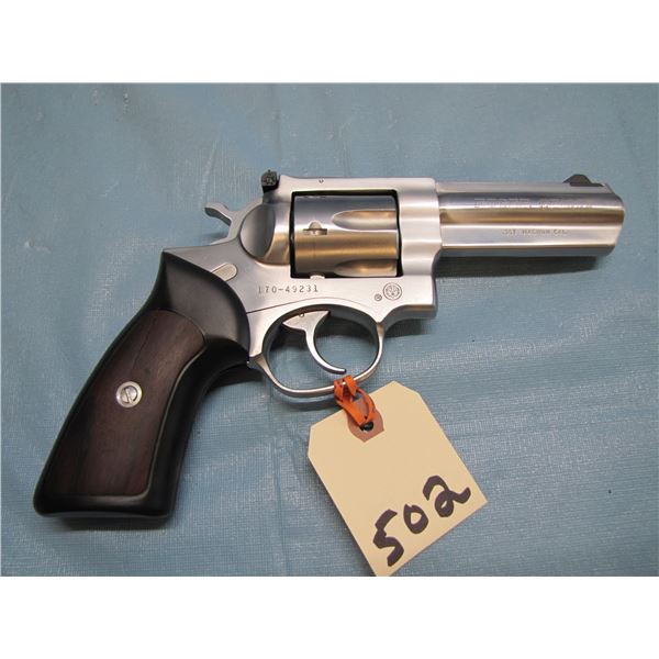 PROHIBITED :  Ruger; Model GP100; caliber 357 mag; barrel length 102MM; six shot ; revolver ; double