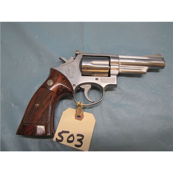 PROHIBITED :  Smith and Wesson; Model 66; caliber 357 mag; barrel length 102MM; six shots; revolver;