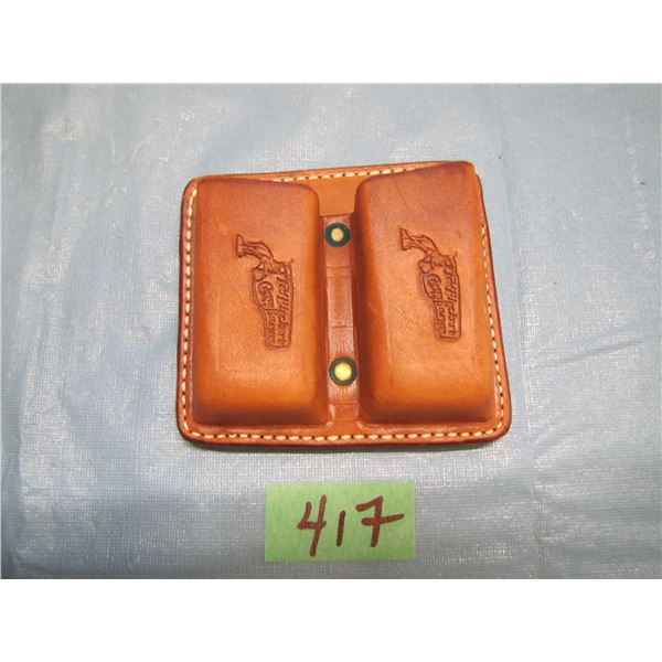Ted Blocker double magazine pouch to fit large capacity magazines like the CZ75